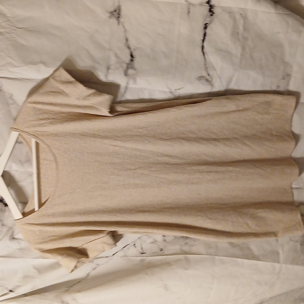 Entro shirt dress tan small 💜💜💜💜